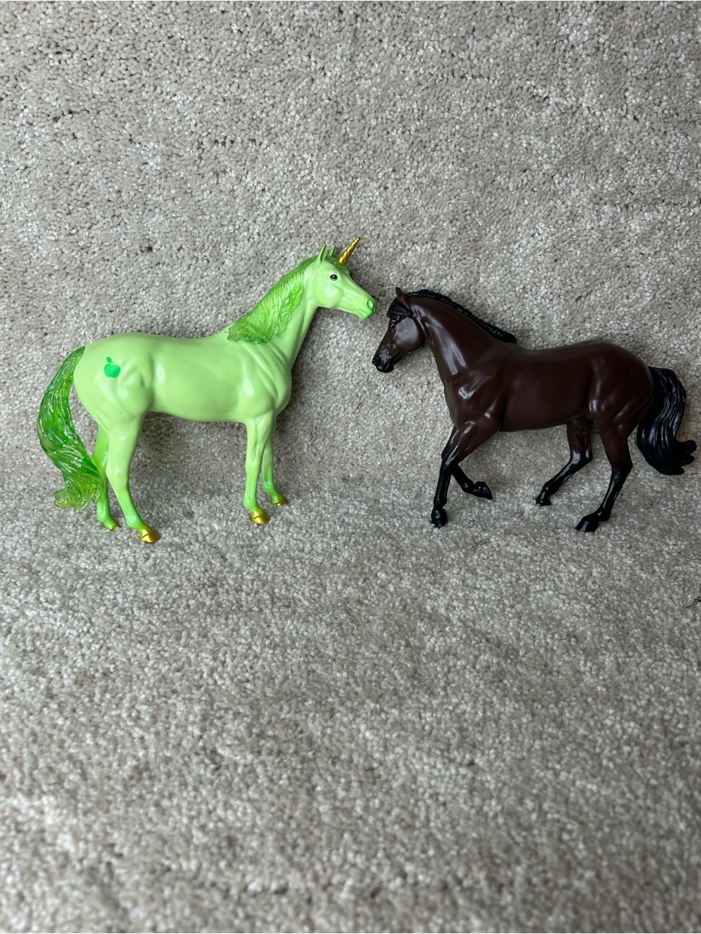 Breyer lot of 2 horses paddock traditional
